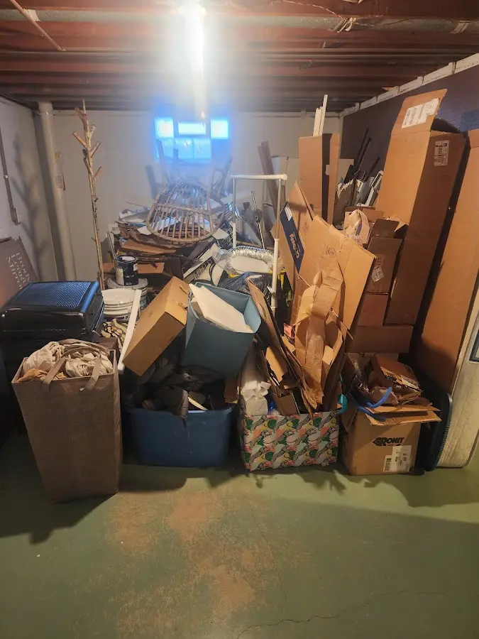 Roll-off dumpster container at job site for Yard Waste Dumpster Rental in Little Elm